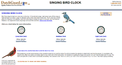 Desktop Screenshot of birdclock.net